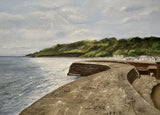 Lyme Regis, The Cobb Under Afternoon Sunlight