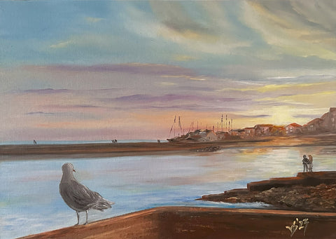 Lyme Regis, A Magical Sunset