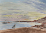Lyme Bay, Sunset Sky